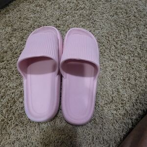 Pink Slide Sandals